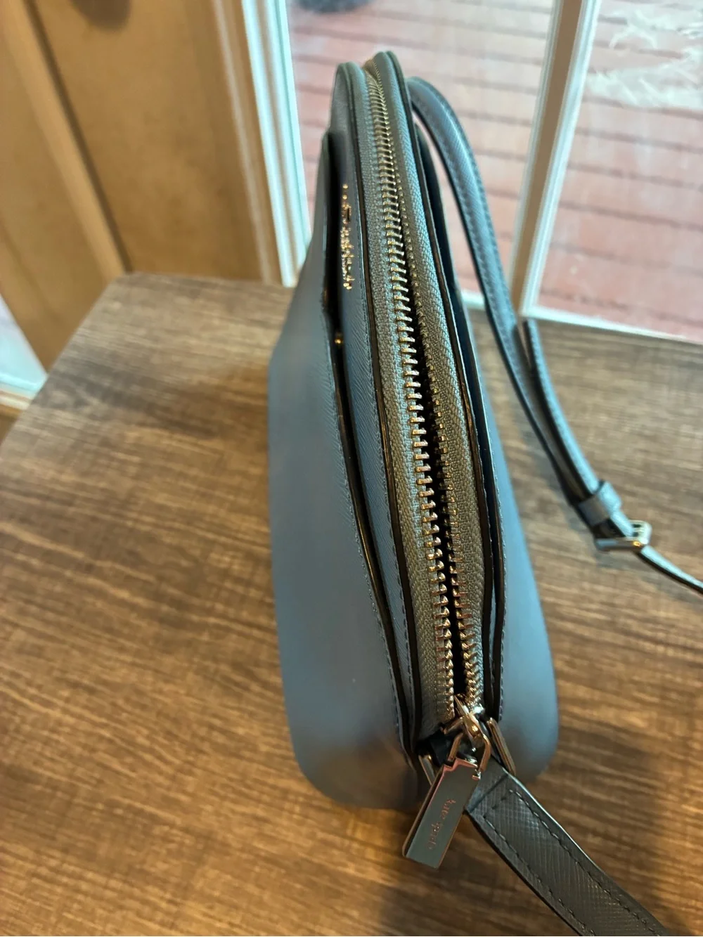 kate spade slate blue dome crossbody